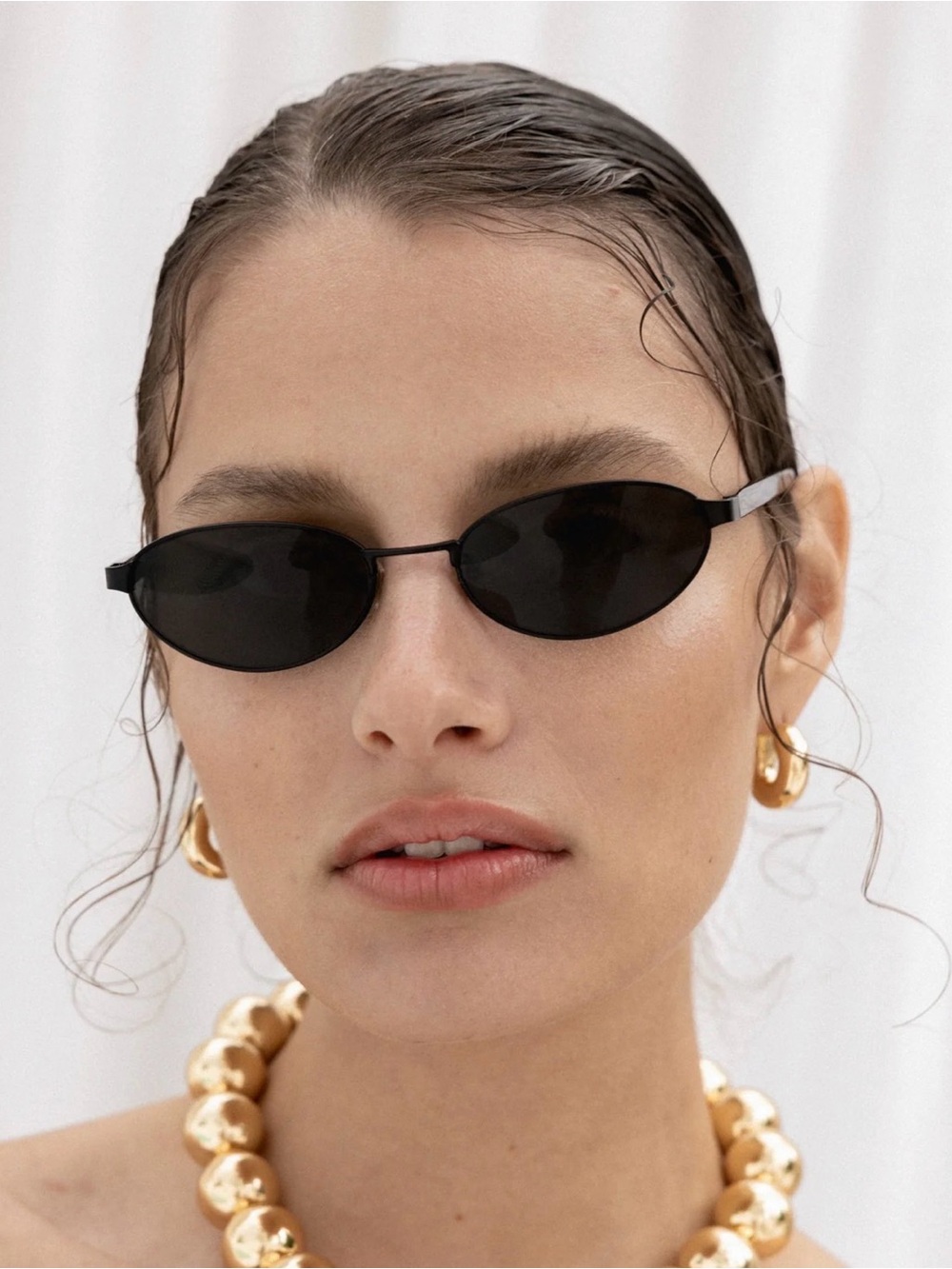 Velvet Canyon 'Musettes'; Black Sunglasses